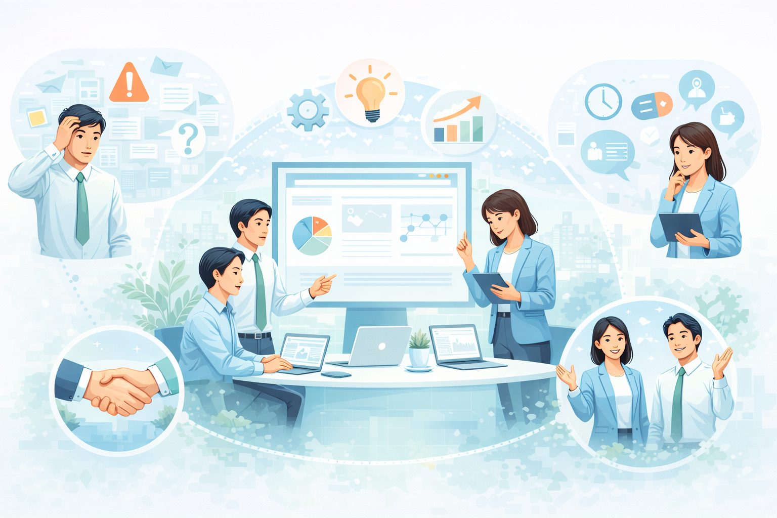 課題整理から運用まで、ワンストップで支援